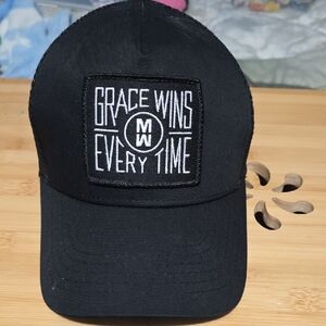 Source Unknown Black Hat with Motivational Patch